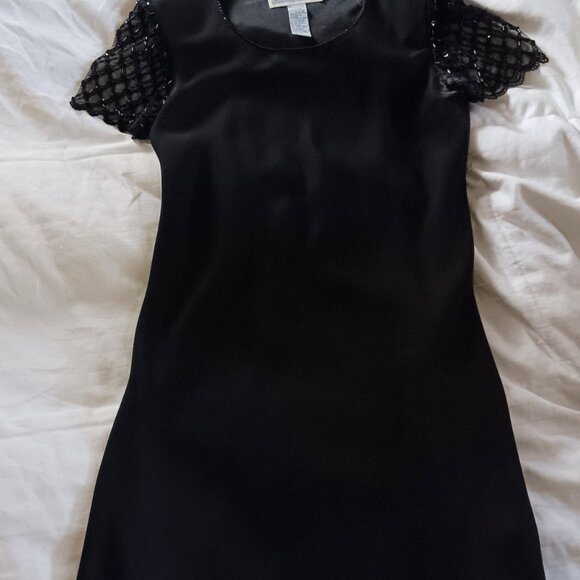 Meet Your Best LBD! Jessica Howard Women's Size 10 Little Black Dress - Picture 5 of 6